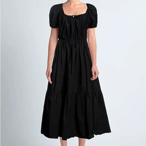 white christmas dresses Organic Cotton Muslin Brielle Dress main image 1